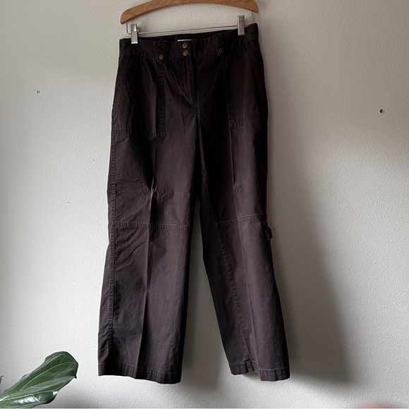 Charter Club Pants - Womens Charter Club Katherine for cropped brown pants 6‎